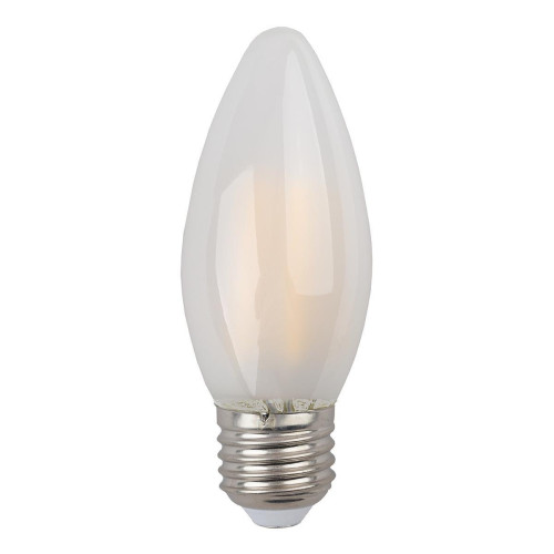 Лампа светодиодная филаментная ЭРА E27 7W 2700K матовая F-LED B35-7W-827-E27 frost Б0046989 