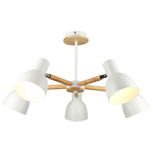 Потолочная люстра IMEX MD.4748-5-S WH+CH 