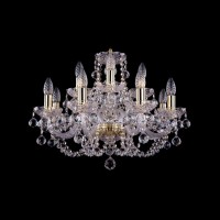  - Подвесная люстра Bohemia Ivele 1406/8+4/195 G Balls