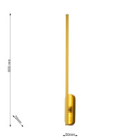  - Настенный светодиодный светильник Favourite Reed 3001-1W