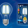 Лампа светодиодная филаментная Uniel E27 10W 4000K прозрачная LED-A60-10W/NW/E27/CL PLS02WH UL-00002626 - Лампа светодиодная филаментная Uniel E27 10W 4000K прозрачная LED-A60-10W/NW/E27/CL PLS02WH UL-00002626