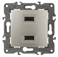  - Устройство зарядное USB ЭРА Elegance 5V-2,1A 14-4110-04 Б0034371