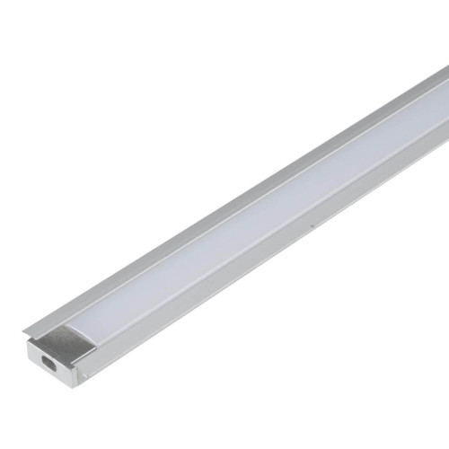 Профиль встраиваемый Uniel UFE-K01 Silver/Frozen 200 Polybag UL-00005026 