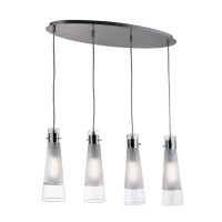  - Подвесной светильник Ideal Lux Kuky SP4 Trasparente 023038