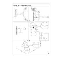  - Бра Evoluce Gimento SLE183701-02