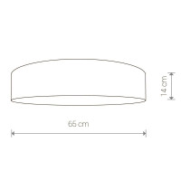  - Потолочный светильник Nowodvorski Croco 8956