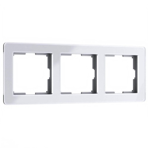 Рамка Werkel Acrylic на 3 поста белый W0021712 4690389184871 