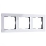 Рамка Werkel Acrylic на 3 поста белый W0021712 4690389184871 - Рамка Werkel Acrylic на 3 поста белый W0021712 4690389184871