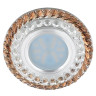 Встраиваемый светильник Fametto Luciole DLS-L132 GU5.3 Chrome/Brown - Встраиваемый светильник Fametto Luciole DLS-L132 GU5.3 Chrome/Brown
