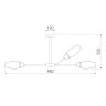 Подвесная люстра Eurosvet Thalia 60140/12 золото - Подвесная люстра Eurosvet Thalia 60140/12 золото