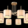 Потолочная люстра Crystal Lux Sergio PL8 Gold - Потолочная люстра Crystal Lux Sergio PL8 Gold