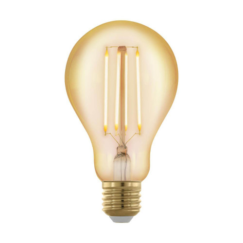 Лампа светодиодная филаментная диммируемая Eglo E27 4W 1700К золотая 11691 