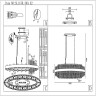 Подвесная люстра ST Luce Nitido SL1158.303.32 - Подвесная люстра ST Luce Nitido SL1158.303.32