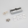 Соединитель прямой ARL-CLEAR-Mini-Line (16x8mm) (Arlight, Металл) - Соединитель прямой ARL-CLEAR-Mini-Line (16x8mm) (Arlight, Металл)
