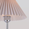 Настольная лампа Eurosvet Peony 01132/1 хром/серый - Настольная лампа Eurosvet Peony 01132/1 хром/серый