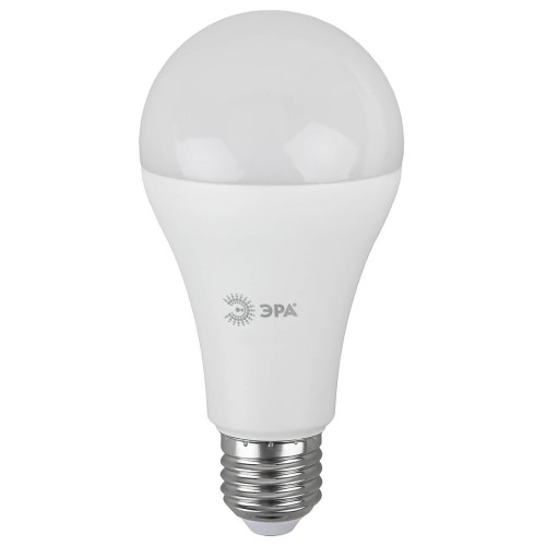 Лампа светодиодная ЭРА E27 25W 4000K матовая LED A65-25W-840-E27 R Б0048010 