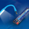 Переносной светодиодный фонарь Uniel Usb-зарядка 170х15 260 лм TLD-541 Blue UL-00000251 - Переносной светодиодный фонарь Uniel Usb-зарядка 170х15 260 лм TLD-541 Blue UL-00000251