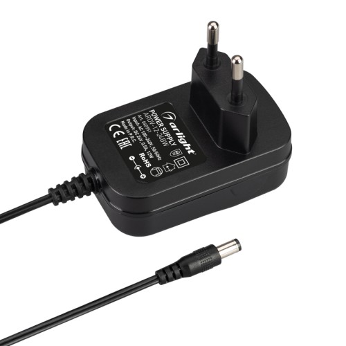 Блок питания ARDV-12-24BW (24V, 0.5A, 12W) (Arlight, Адаптер, 3 года) 