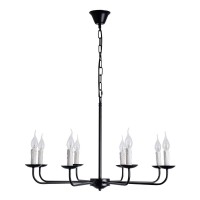  - Подвесная люстра Arte Lamp Graff A1857LM-8BK
