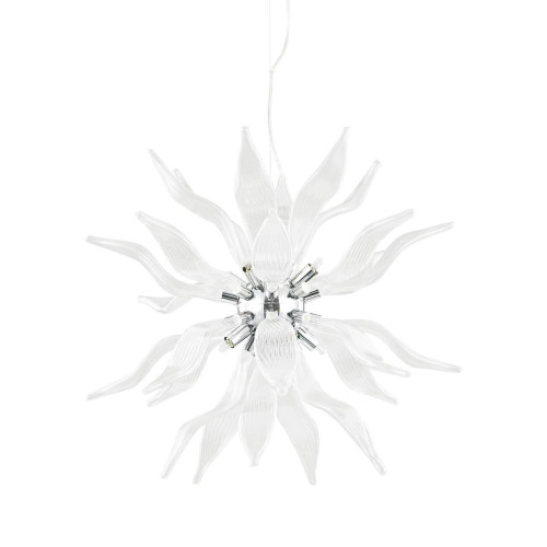 Подвесной светильник Ideal Lux Leaves SP8 Bianco 111957 