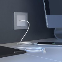  - Розетка USB Werkel тип A+С серебряный W1171806 4690389171383