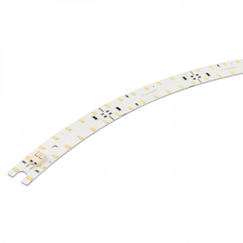 Линейка SL-ARC-D320-A90-5.4W 24V White6000 (дуга 1 из 4) (Arlight, Открытый) Светодиодная линейка на светодиодах smd 2835 для профиля SL-ARC-3535-D320-A90, 42 диода на линейку. Цвет БЕЛЫЙ 6000К. Световой поток 700 лм. Питание DC 24V, мощность 5,4 Вт. Размеры 278.675х20х2.5 мм. Максимальная длина последовательного соединения при питании с одной стороны - 10 шт.