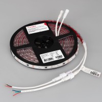  - Лента герметичная SPI-PS-B60-12mm 12V RGB-PX3-BPT (12 W/m, IP67, 5060, 5m) (Arlight, бегущий огонь)