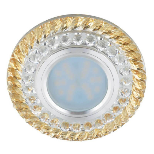 Встраиваемый светильник Fametto Luciole DLS-L132 GU5.3 Chrome/Gold 