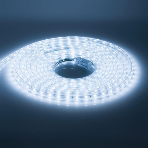 Светодиодная влагозащищенная лента Apeyron 4,8W/m 60LED/m 3528SMD холодный белый 5M 10-04 