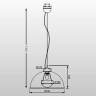 Подвесной светильник Zumaline Antenne TS-071003P-BKSI - Подвесной светильник Zumaline Antenne TS-071003P-BKSI