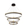 Подвесная люстра Crystal Lux FERNANDO SP158W LED D400+600+800 BLACK/GOLD - Подвесная люстра Crystal Lux FERNANDO SP158W LED D400+600+800 BLACK/GOLD