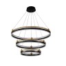 Подвесная люстра Crystal Lux FERNANDO SP158W LED D400+600+800 BLACK/GOLD - Подвесная люстра Crystal Lux FERNANDO SP158W LED D400+600+800 BLACK/GOLD