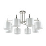 Потолочная люстра Crystal Lux Sergio PL8 Nickel - Потолочная люстра Crystal Lux Sergio PL8 Nickel