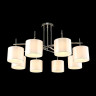 Потолочная люстра Crystal Lux Sergio PL8 Nickel - Потолочная люстра Crystal Lux Sergio PL8 Nickel