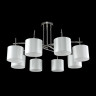 Потолочная люстра Crystal Lux Sergio PL8 Nickel - Потолочная люстра Crystal Lux Sergio PL8 Nickel