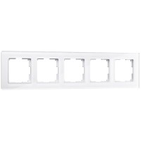  - Рамка Werkel Favorit на 5 постов белый WL01-Frame-05 4690389061240