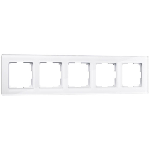 Рамка Werkel Favorit на 5 постов белый WL01-Frame-05 4690389061240 
