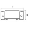 Коннектор прямой Lightstar Barra 504109 - Коннектор прямой Lightstar Barra 504109