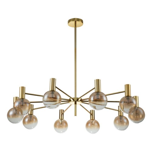 Подвесная люстра Indigo Collana 13015/10R Gold V000221 