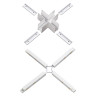 Коннектор X-образный Novotech Flum 135127 - Коннектор X-образный Novotech Flum 135127