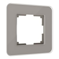  - Рамка Werkel Elite на 1 пост дымчатый W0012417 4690389180644