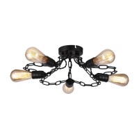  - Потолочная люстра Arte Lamp A9344PL-5BK