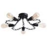 Потолочная люстра Arte Lamp A9344PL-5BK - Потолочная люстра Arte Lamp A9344PL-5BK
