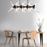 Подвесная люстра Lumina Deco Alford LDP 6036-16 BK - Подвесная люстра Lumina Deco Alford LDP 6036-16 BK