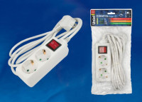  - Удлинитель Uniel 2гн х 3м с/з Standard S-GCD2-3B 02915