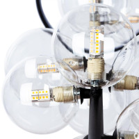  - Подвесная светодиодная люстра Arte Lamp Saturn A7790SP-50BK