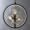 Подвесная светодиодная люстра Arte Lamp Saturn A7790SP-50BK - Подвесная светодиодная люстра Arte Lamp Saturn A7790SP-50BK