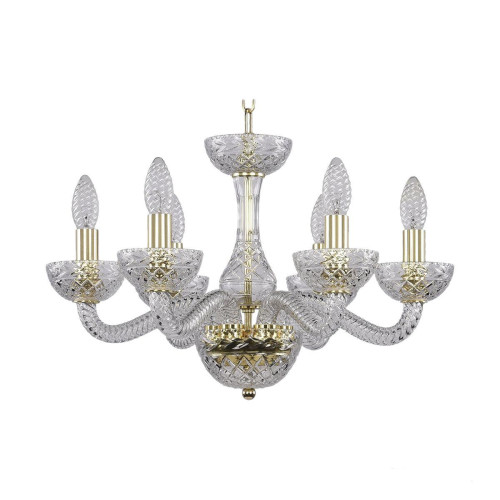 Подвесная люстра Bohemia Ivele 1311/6/165 G Cl/Clear/M-1F 
