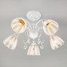 Потолочная люстра Eurosvet Floranse 30155/5 белый - Потолочная люстра Eurosvet Floranse 30155/5 белый