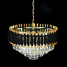 Подвесная люстра Lumina Deco Funneli LDP 6003-500 BK+F.GD - Подвесная люстра Lumina Deco Funneli LDP 6003-500 BK+F.GD